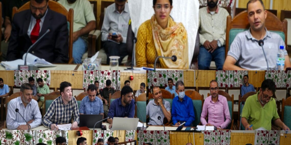 Assembly Election-2024 DEO Kupwara reviews progress of various arrangements in all 6 Assembly Constituencies of District