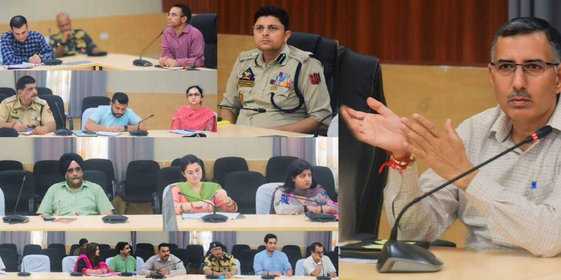 Assembly Elections- 2024: DEO Samba reviews Election Expenditure Monitoring, Security Preparedness for Assembly Polls