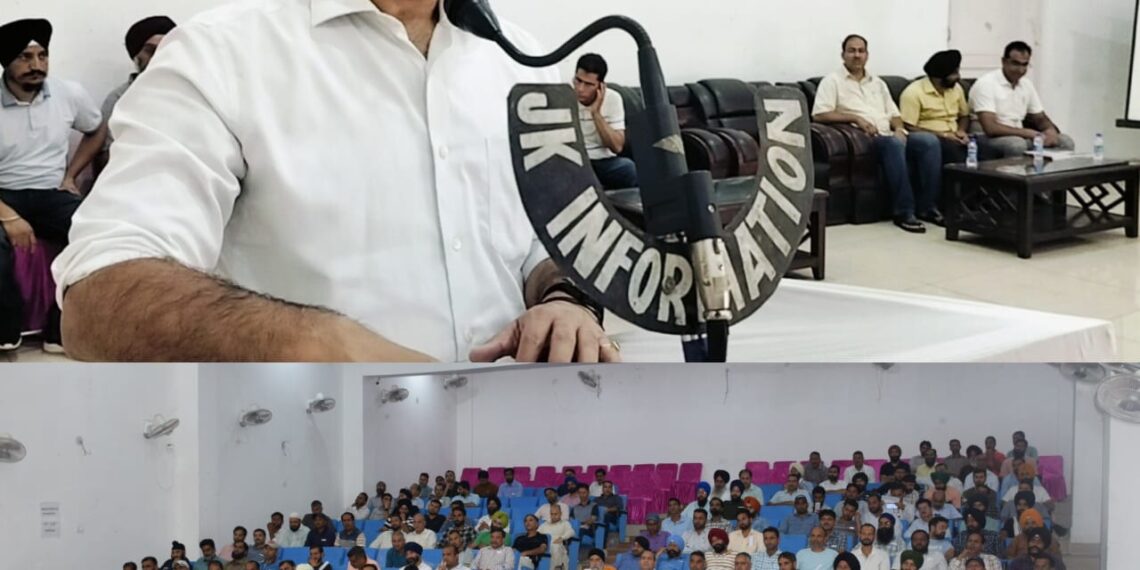 Election staff imparted training at Poonch