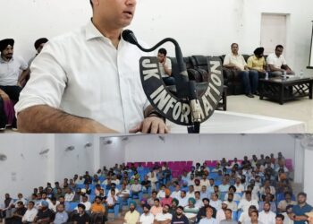Election staff imparted training at Poonch