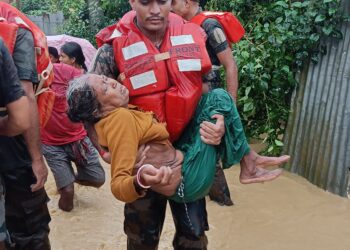 Indian Army Rescues Over 330 Civilians: Flood Relief Operations in Tripura