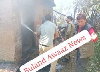 House gutted in fire at kishtwar
