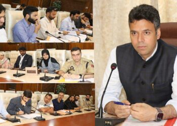 DC Srinagar chairs District Level Committee meeting of NCORD