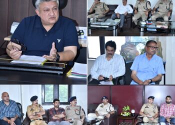 Assembly Elections- 2024 DEO reviews Law and Order in Reasi ahead of J&K Assembly Elections