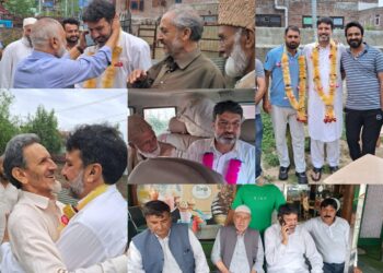 NC Announces Mandate for Karnah: Javid Mirchal to Represent the Border Constituency