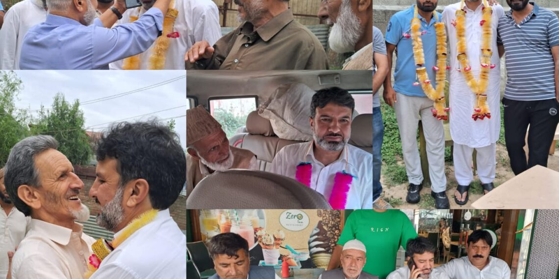 نیشنل کانفرنس نے  مینڈیٹ کا اعلان کیا  جاوید مرچال کرناہ کی نمائندگی کریں گے