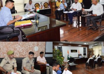 Assembly Elections- 2024 DEO reviews security plan high risk polling stations in Poonch
