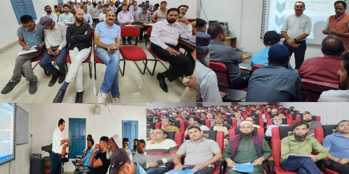 Assembly Elections-2024 First round of training for Presiding Officers, Polling Officers commences in District Kishtwar