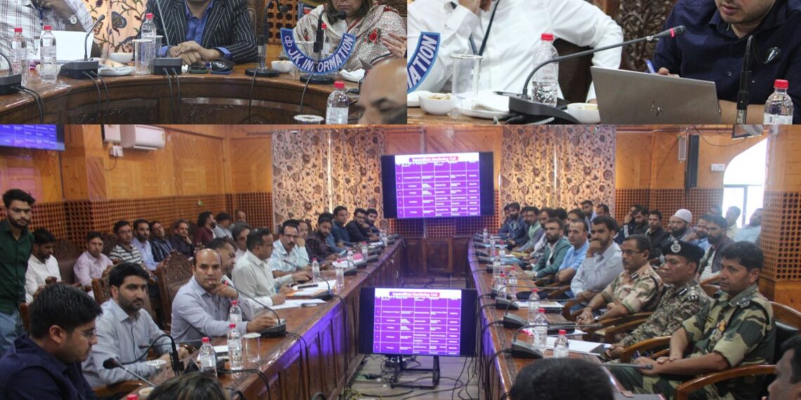 Assembly Elections-2024 General, Police & Expenditure Observers review Election preparedness at Shopian