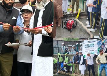 Nigeen Lake Conservation Organization (NLCO) Inaugurates 4th Spring Restoration Project at Sazgaipora Hawal, Srinagar