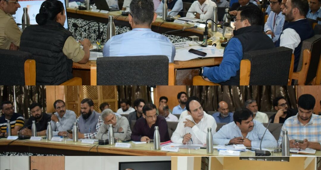 Assembly Elections- 2024 Election Observers convene meeting, review Poll Preparedness at Pulwama