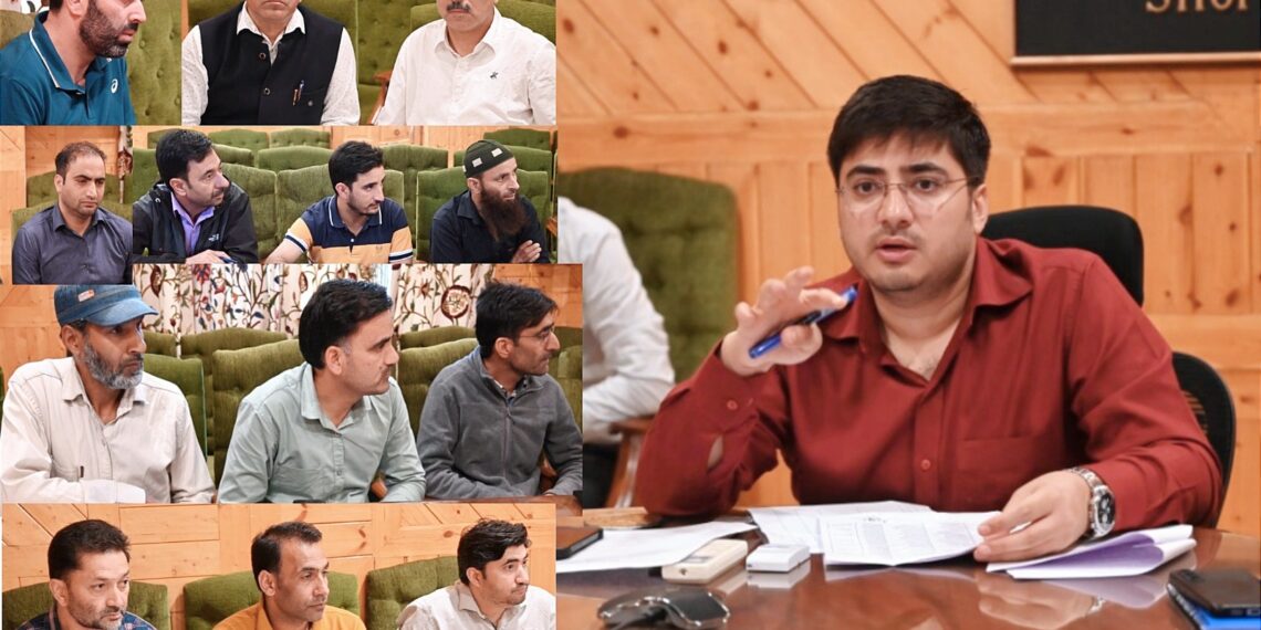 Assembly Elections- 2024 DEO Shopian chairs meet with Magistrates of FSTs & SSTs
