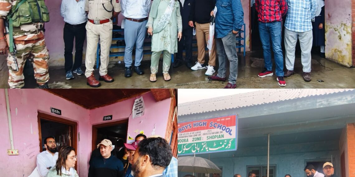 Assembly Elections- 2024: General Observer for Shopian-AC conducts extensive inspection of various polling stations in Keller