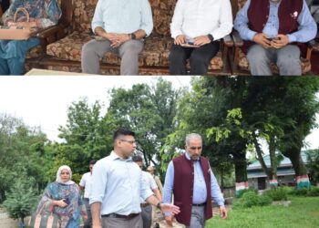 DEO Poonch visits Dina Nath Rafiq Memorial model Govt. Hr. Sec. Schools Girls Poonch (Sheesh Mahal)