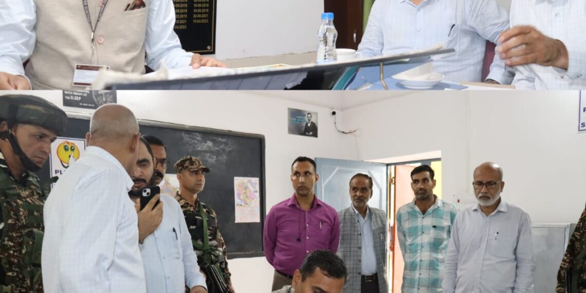 Election Expenditure Observer visits Surankote and Mendhar Assembly Constituencies