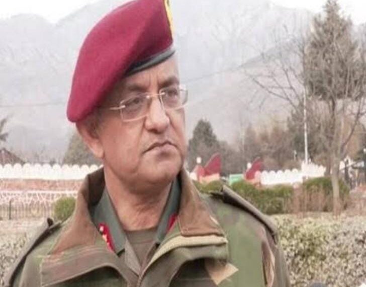 Indian Army appointed new Corps Commander for the Srinagar-based 15 Corps