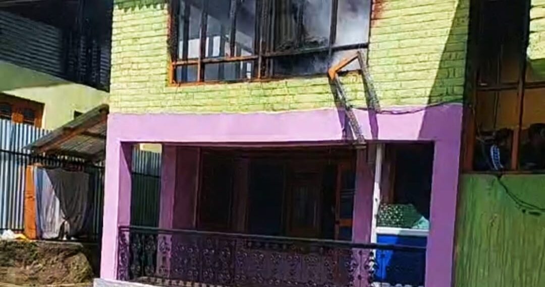 Fire damages two-story residential houses in B’lla, no injuries reported