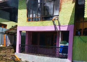 Fire damages two-story residential houses in B’lla, no injuries reported