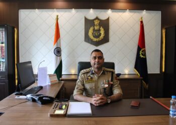Shri Mohd Zaid-JKPS assumes charge as SSP Baramulla