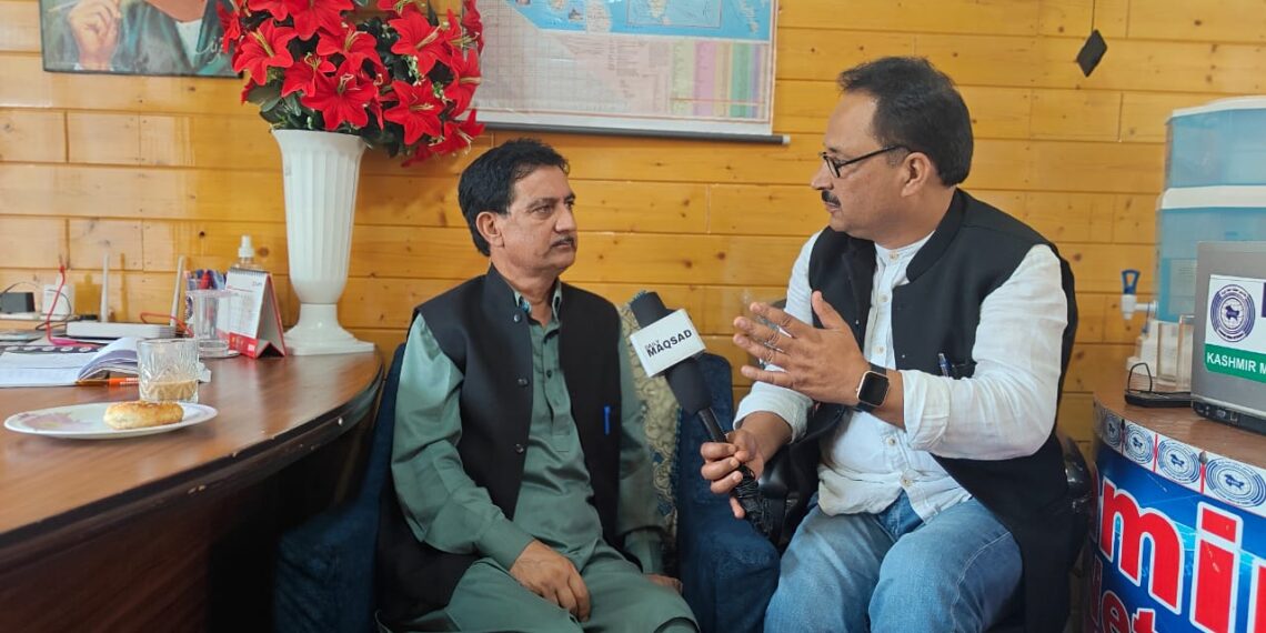 Exclusive Interview with BJP District President Ganderbal, Mohammad Amin Shah: Unveiling BJP’s Vision for  Ganderbal’s Future