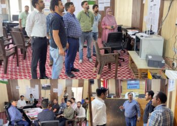 Assembly Elections-2024 Expenditure Observer inspects RO Office, Election Control Room in AC-55