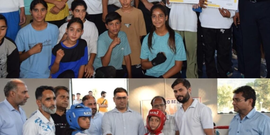 Assembly Elections-2024 DEO Poonch inaugurates Girls and Boys boxing competition under SVEEP