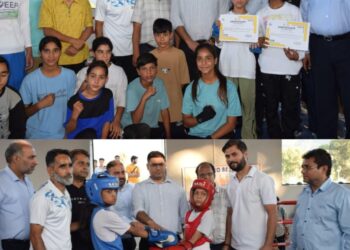 Assembly Elections-2024 DEO Poonch inaugurates Girls and Boys boxing competition under SVEEP