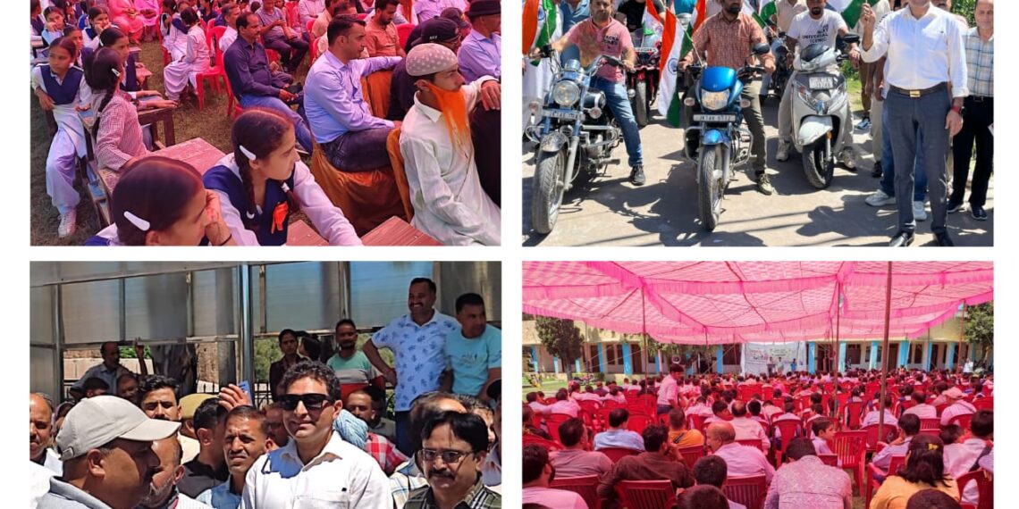 Assembly Elections-2024 Massive Voter Awareness Rally witnesses huge participation of people at Ramnagar