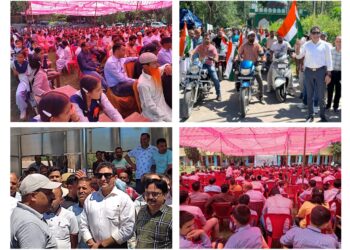 Assembly Elections-2024 Massive Voter Awareness Rally witnesses huge participation of people at Ramnagar
