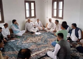 BJP General Secretary (Org) Ashok Koul Holds Election Review Meeting in Anantnag.