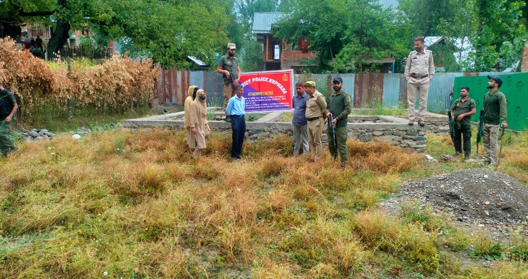 Police attaches property of notorious drug peddler in Kupwara