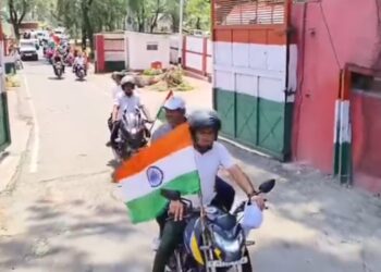 10 BN SSB Batmaloo, Srinagar organises Tiranga Bike Rally on 14/08/2024 to Celebrate 78th Independence Day.