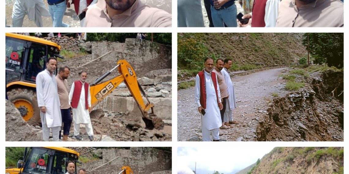 BJP District President Urges Relief and Rehabilitation for Cloudburst-Affected People in Kangan
