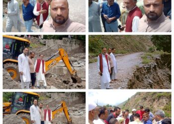 BJP District President Urges Relief and Rehabilitation for Cloudburst-Affected People in Kangan