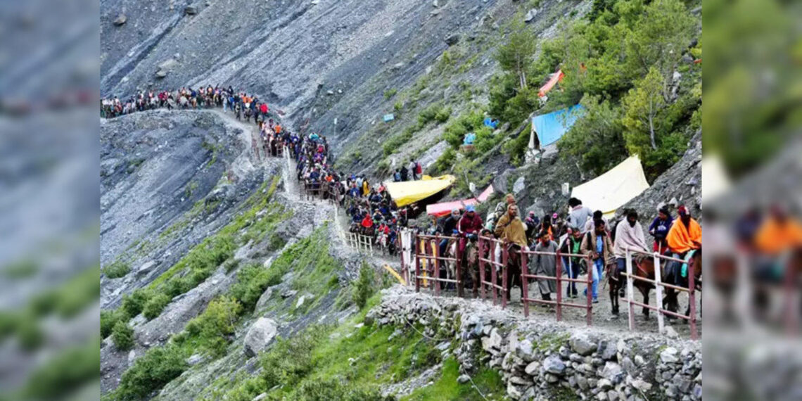 Yatra suspended on Baltal Axis following heavy rains