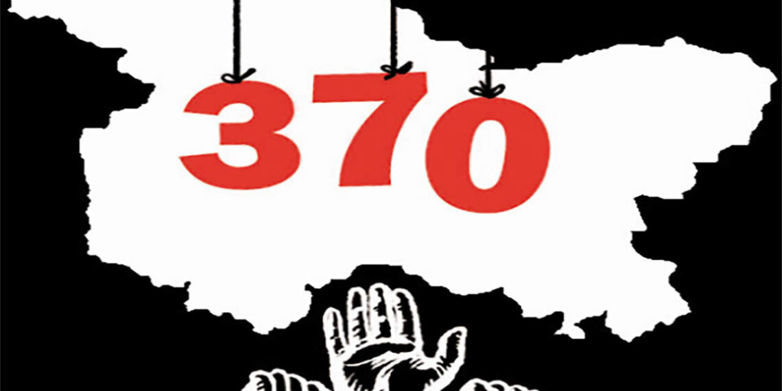 THE BENEFITS OF ABROGATION OF ARTICLE 370 IN KASHMIR