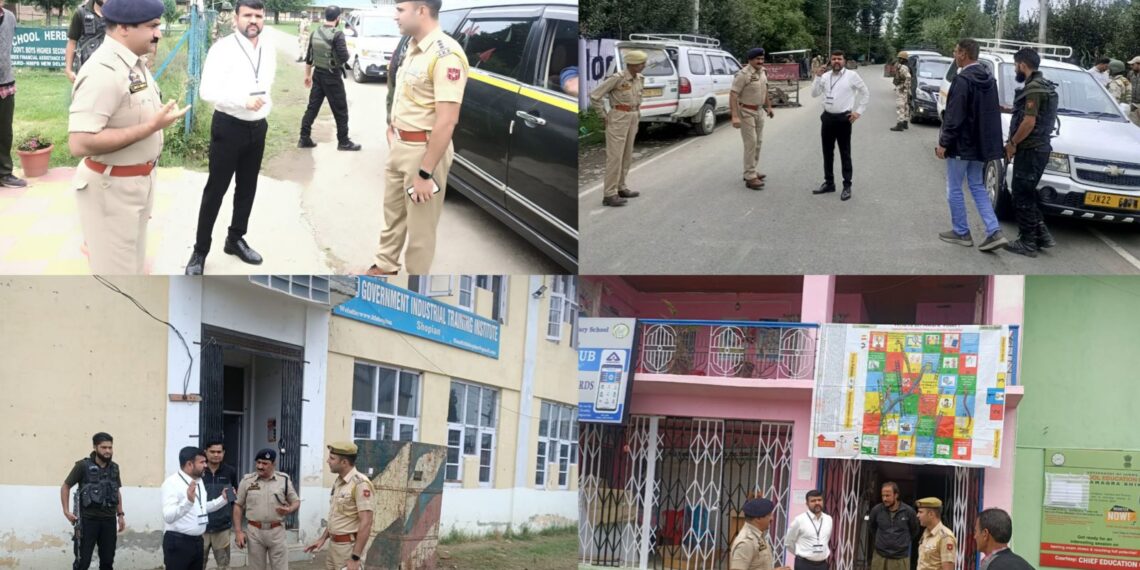 Assembly Elections-2024 Police Observer conducts extensive tour of Shopian District