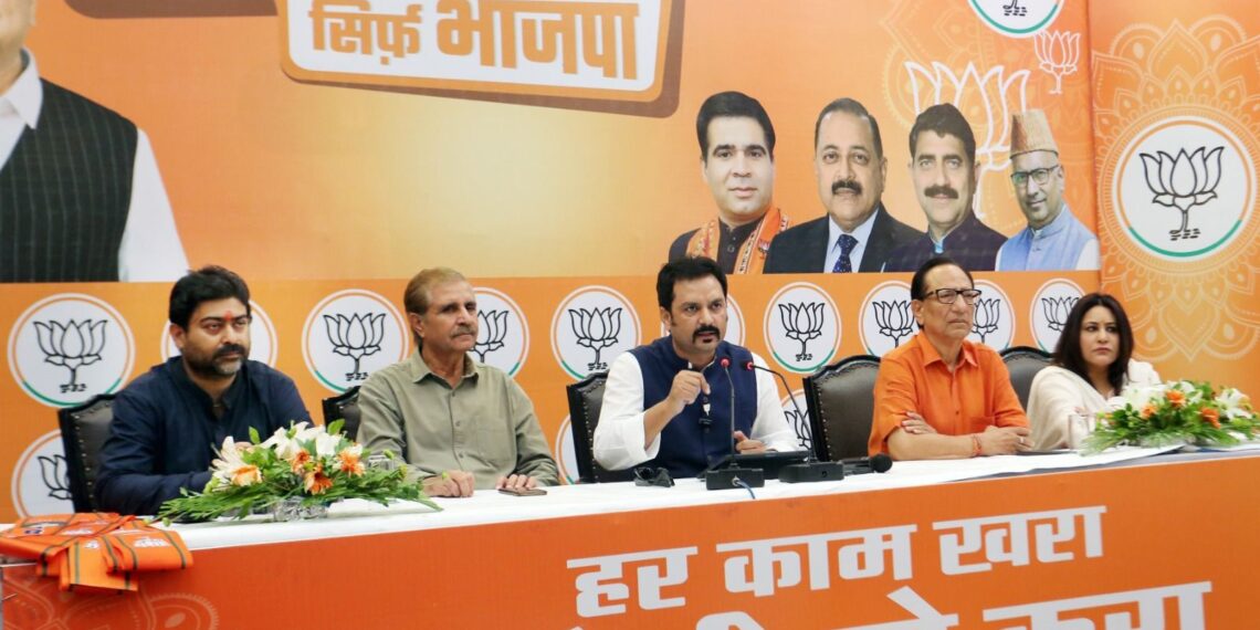NC-Congress alliance is a gimmick to regain power: Abhijeet Jasrotia