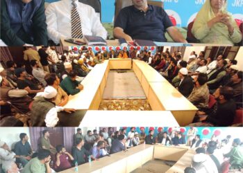 Sajad Lone chairs vital workers meetings of Karnah, Lolab & Kupwara Constiruencies