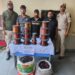 THEFT CASE SOLVED;  STOLEN ITEMS  INCLUDING APPROX. 163 KG COPPER WIRE & CASH AMOUNT OF Rs.19,750/- RECOVERED BY J&K POLICE AT MARHEEN; 03 THIEVES  ARRESTED