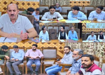 District Task Force meeting on implementation of Child labour Prohibition and regulation rules held at Kupwara