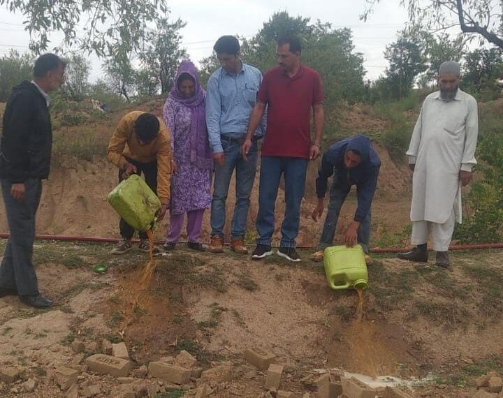 Excise Department conducts raids on brick kilns at Nowbugh, Budgam