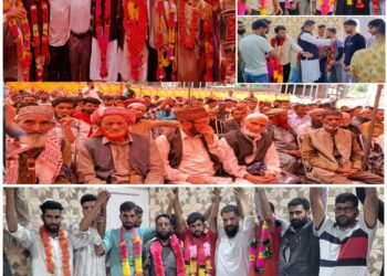 پیپلز ڈیموکریٹک پارٹی کے پونچھ حویلی کے کینڈیڈیٹ شمیم  احمد گنائی کو نوجوانوں کا بھرپور سپورٹ