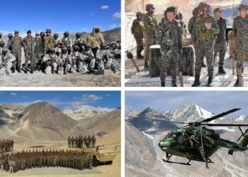 GoC reviews operational preparedness of troops in forward areas in Ladakh