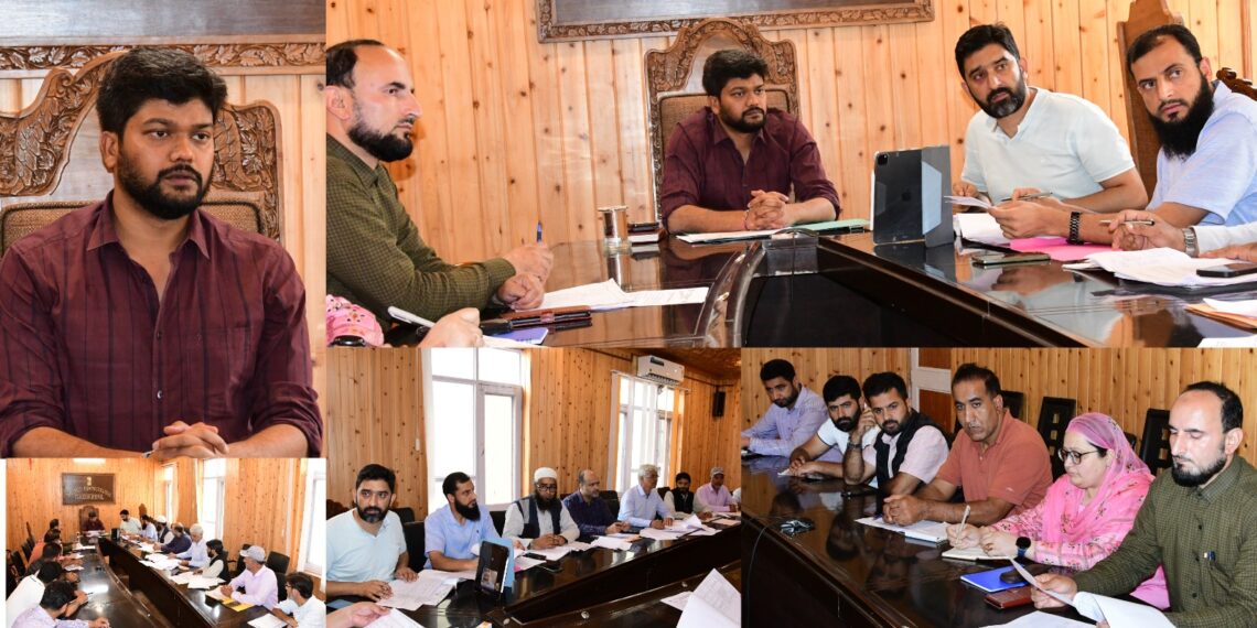 Assembly Elections-2024 DEO Ganderbal reviews preparations for AMF at polling stations