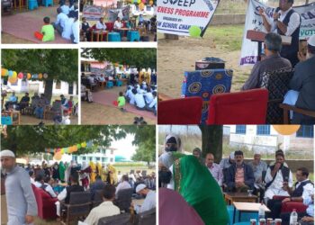 Assembly Elections-2024 SVEEP: Awareness programme to boost electoral participation organised at Chandgam Pulwama