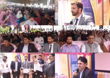 Mega Sveep programme held at Grils Higher secondary school (GHSS) Handwara AC-05 Handwara