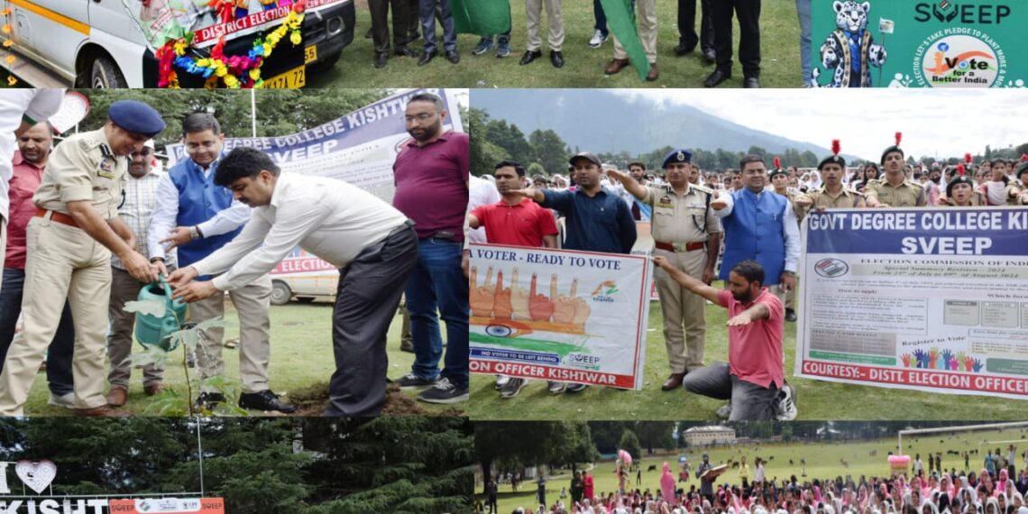 Assembly Election 2024: SVEEP Activities intensified in Kishtwar