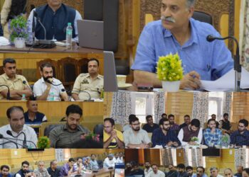 Assembly Elections-2024 DEO Bandipora reviews Poll Preparedness Stresses for meticulous poll activities to facilitate a smooth electoral process
