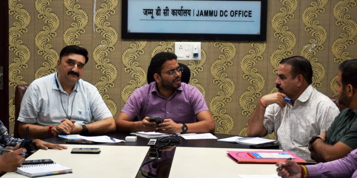 Assembly Elections-2024 DEO Jammu reviews elections preparedness